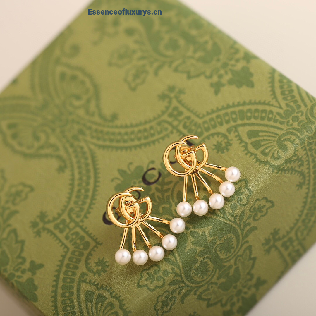 Gucci GG Marmont Jacket earrings