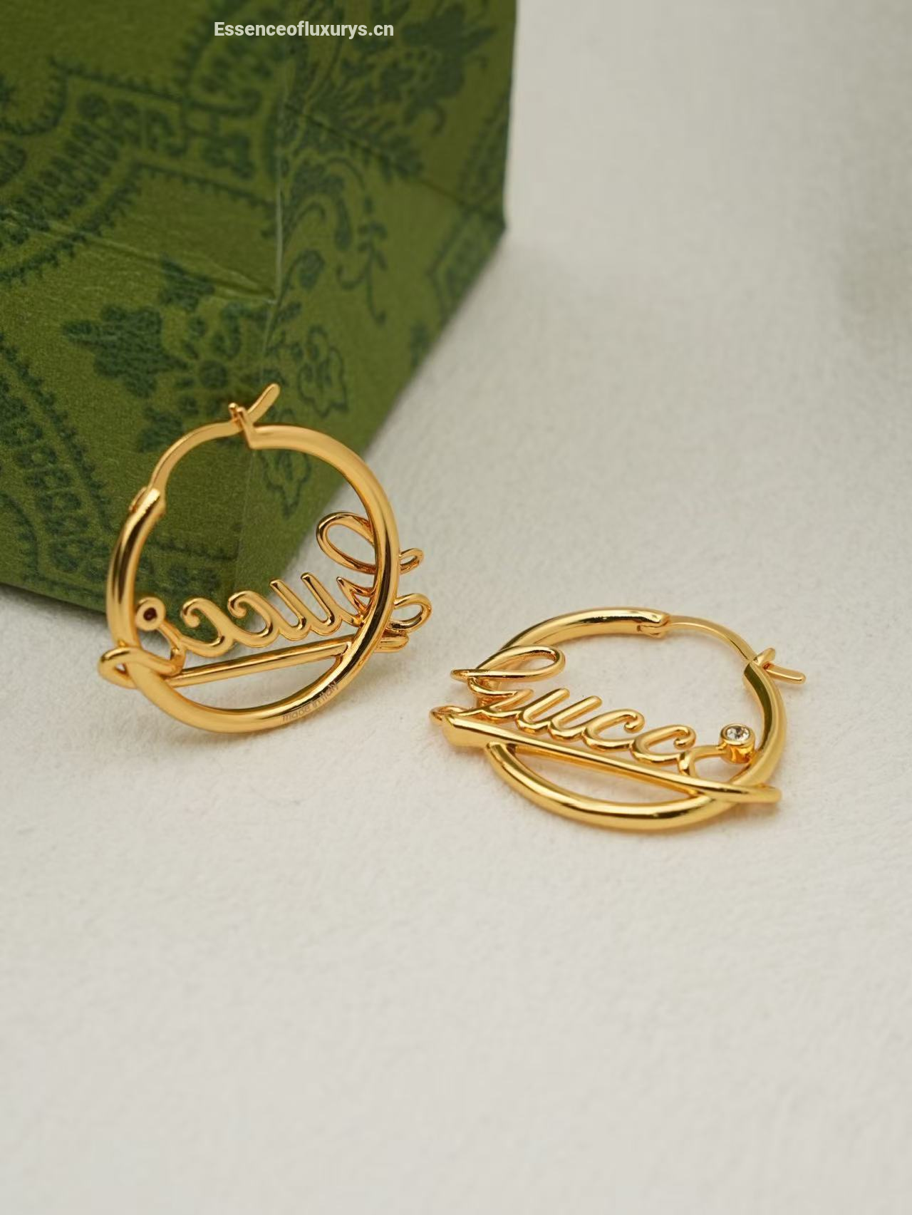 Gucci Letter Hoop earrings