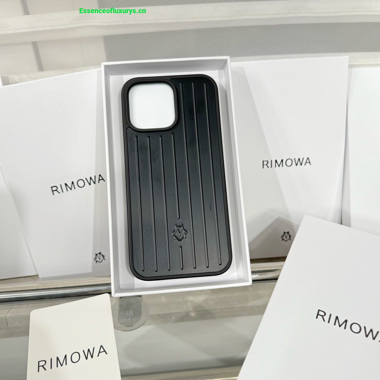 Rimowa Plastic iPhone 16 Case Black