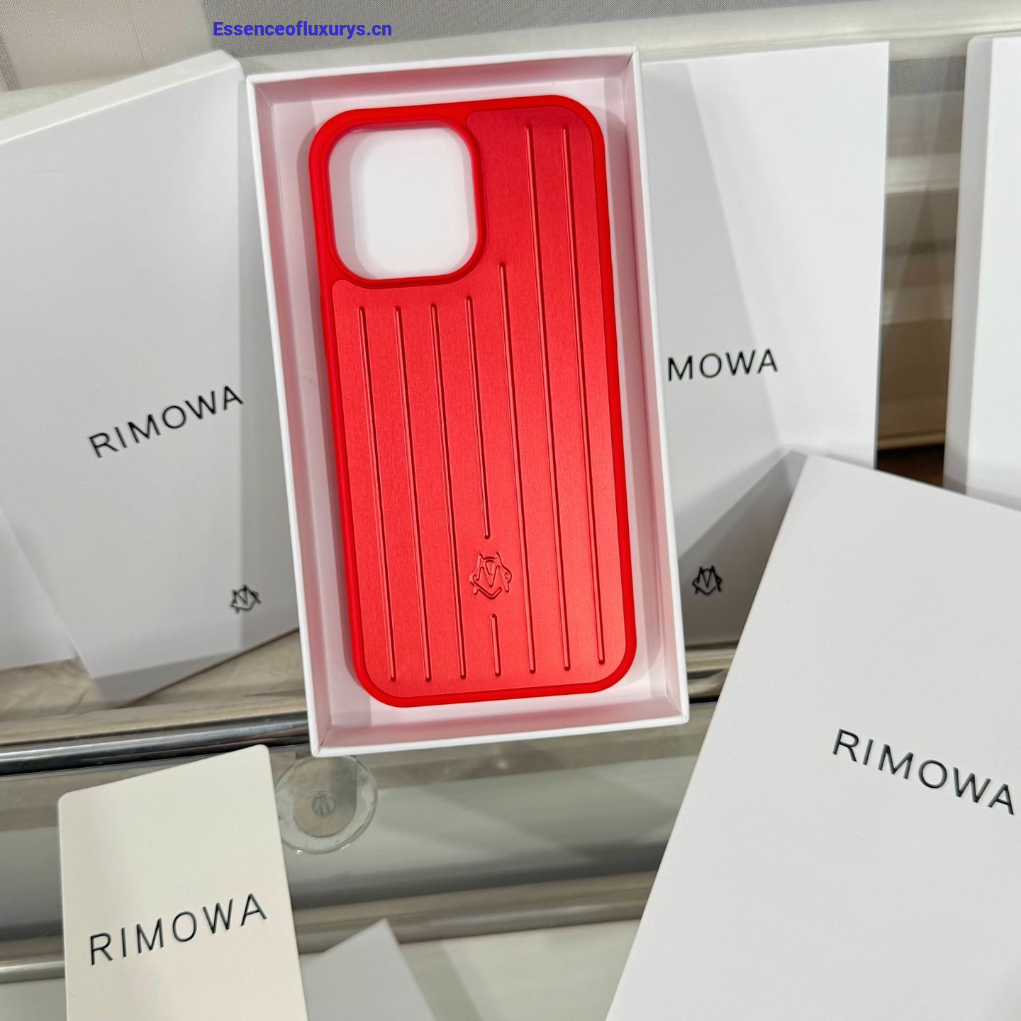Rimowa Plastic iPhone 16 Case Red