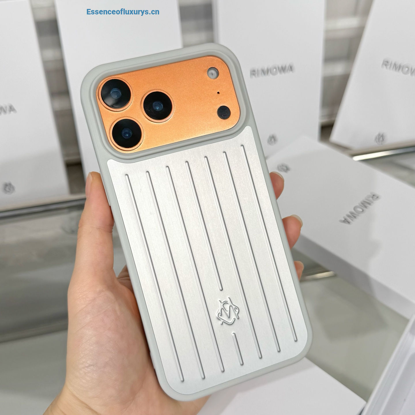 Rimowa Plastic iPhone 17 Case White