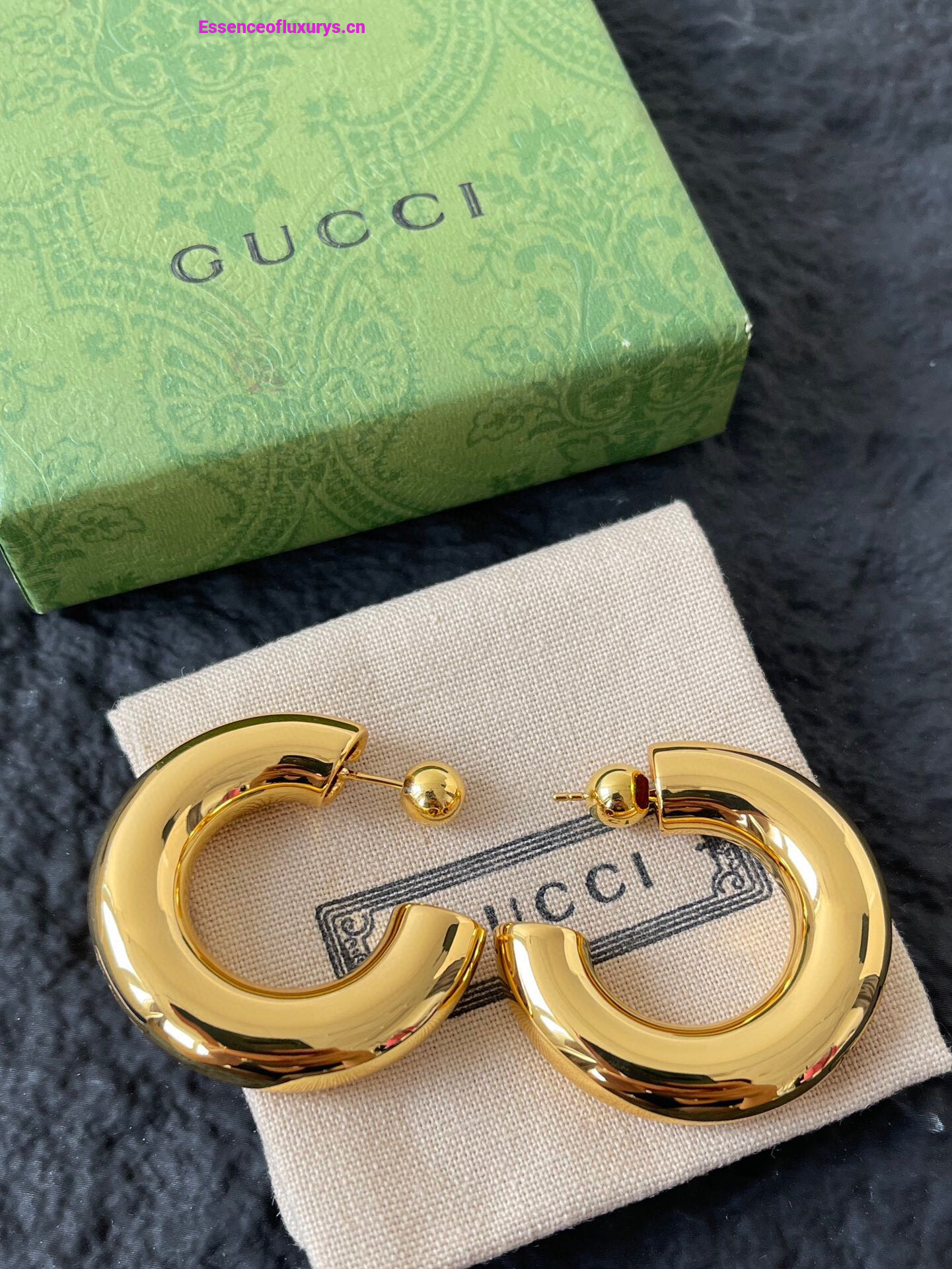 Gucci Gold Metal Earrings