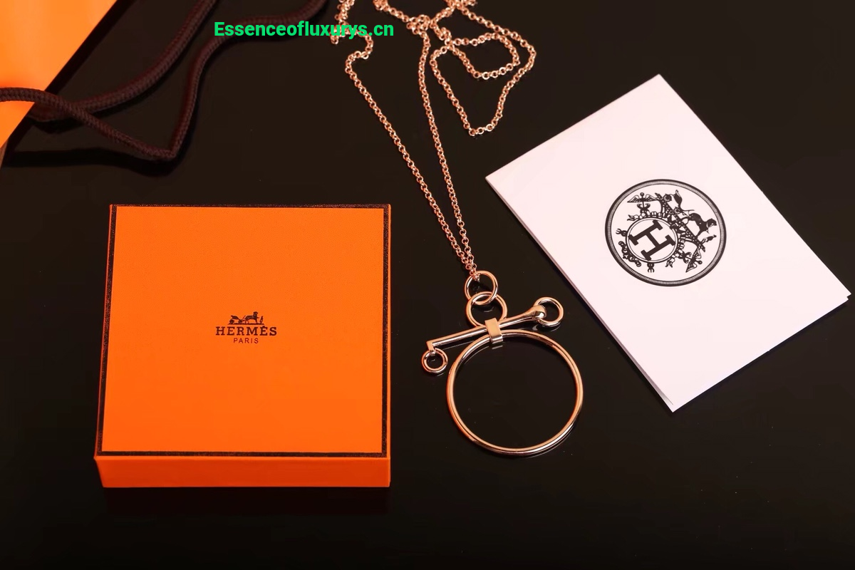 Hermes Mors De Bride Pendant Necklaces