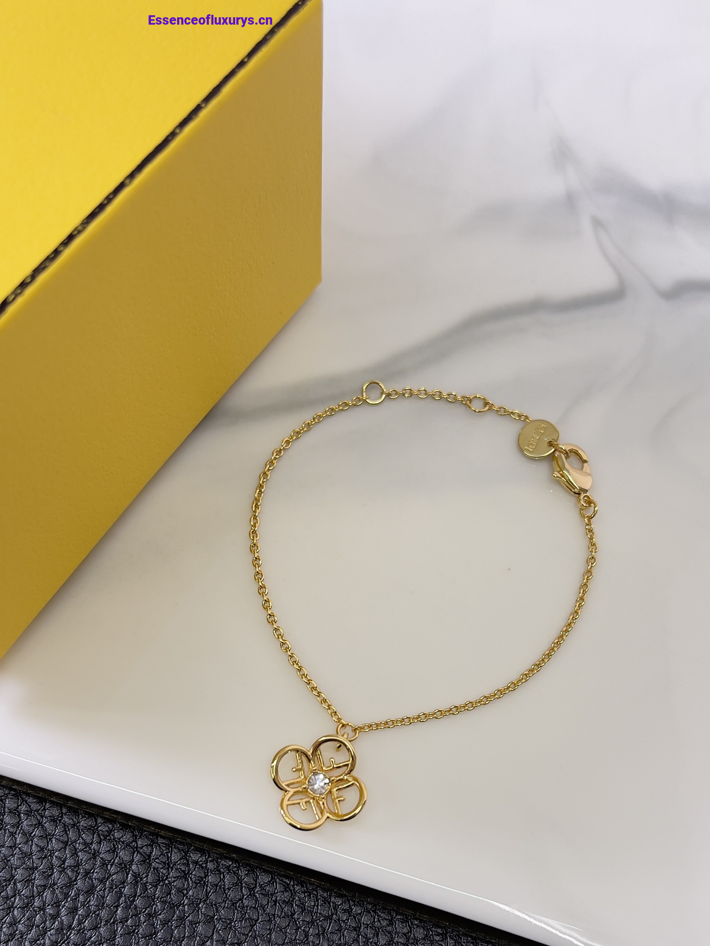 Fendi F IS Fendi Gold Chain