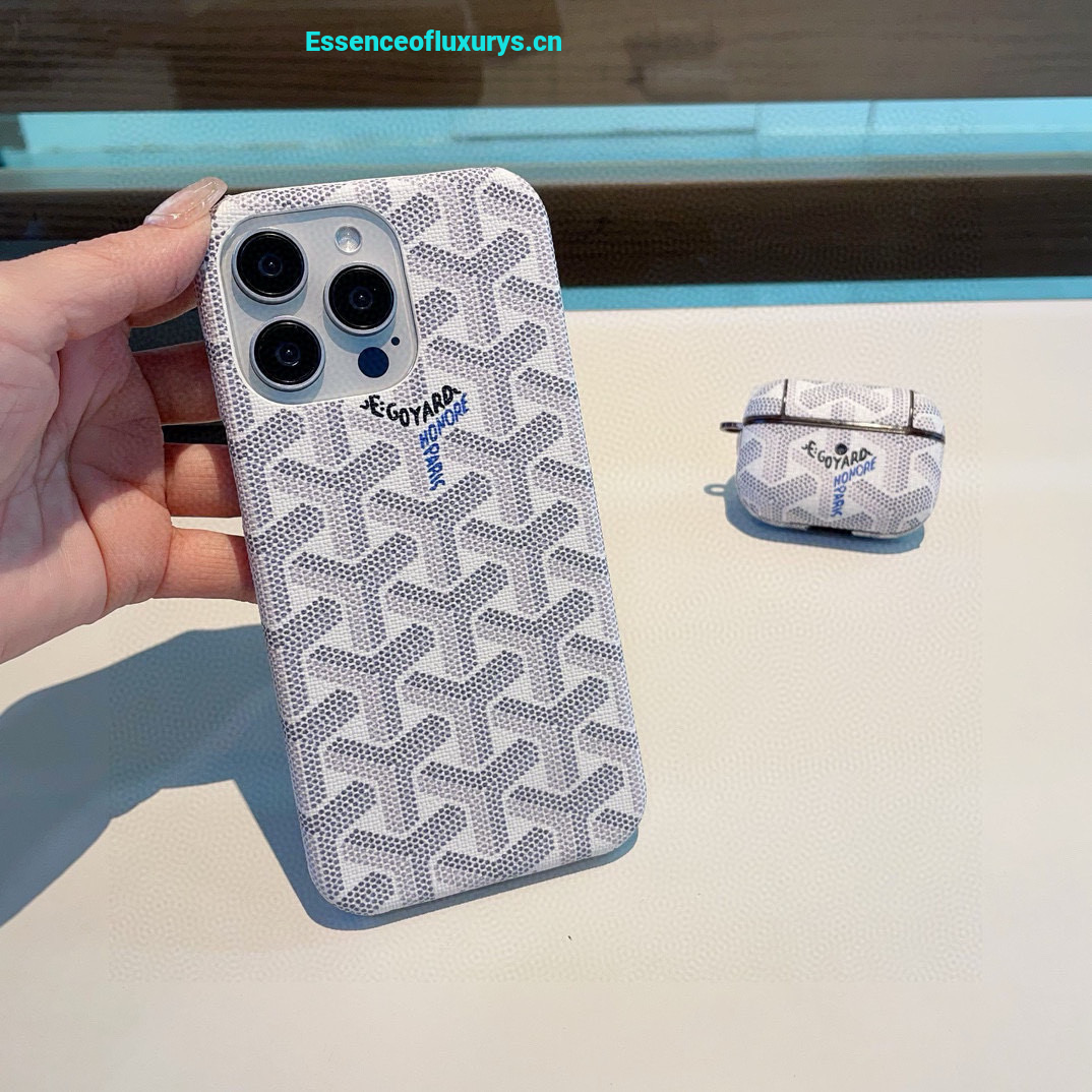 Goyard iPhone Case iPhone Holder Gray