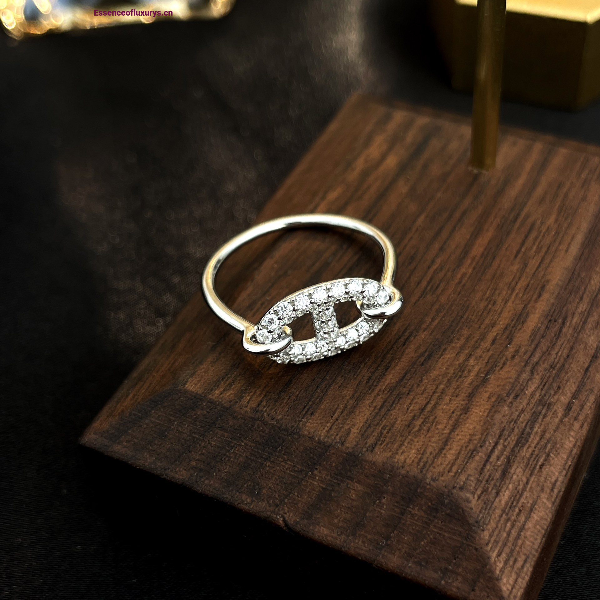 Hermes Farandole White Gold Diamonds Rings