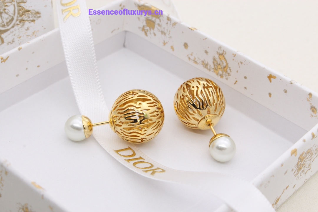 Dior Tribales Gold Earrings