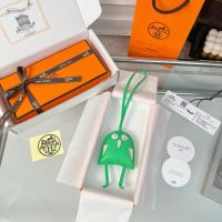 Hermes Hibouton Bag Charm Green