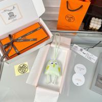 Hermes Hibouton Bag Charm Light Green