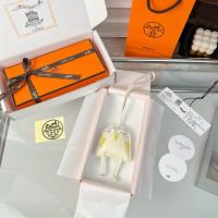 Hermes Hibouton Bag Charm White