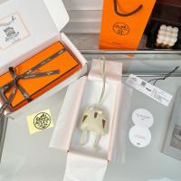 Hermes Hibouton Bag Charm White