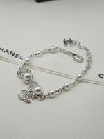 Chanel Crystal CC Coco Pearls Bracelets