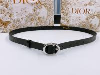 Dior Chic Belt Black Smooth Calfskin 20MM